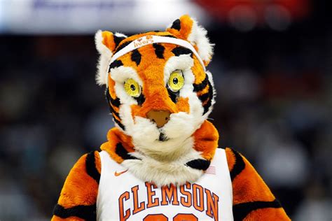 Clemson tiger mascot suit